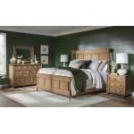 Complete Shelter Bed 5/0 Queen Beds Barnwood Oak 15