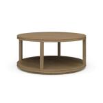 Cohan Coffee Table Small W/ Wood Shelf