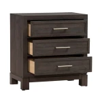 Modern Edge Nightstand w/ Charging Station - Image 7