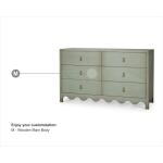 Chloe 6 Drawer Dresser - Image 2