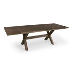 Crossbuck Live Edge Dining Table with Extendable Leaves Dining Tables Bassett Furniture 16