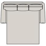 Sterling Sleep Sofa 221-79 Sleeper Sofas Bradington-Young 7