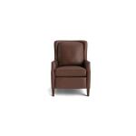 Kent Leather Slope Arm Manual Recliner - Image 5