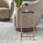 Ovard Accent Table Chairside Tables Black 11