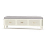 Lexington Bench W/ Rattan - Image 2