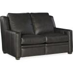 Raymond Reclining Loveseat with Power Headrest 201-70 Loveseats Black 4