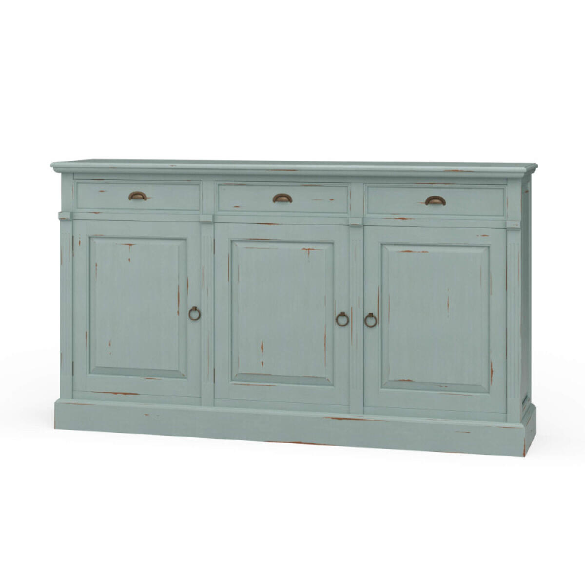 Hudson 3 Door Sideboard Dining Storage Blue 2 Hudson 3 Door Sideboard Dining Storage Blue 2