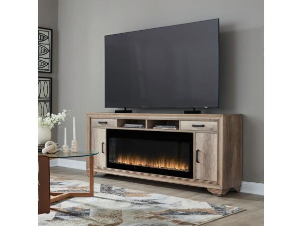 Fireplace TV Consoles 439 78 Inch Console w/ Fire FT Fireplaces Fireplaces