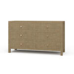 Kagu 6 Drawer Dresser W/ Raffia Dressers Bramble 8