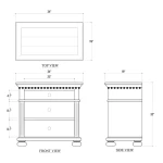 Charleston Nightstand - Image 7