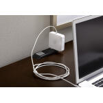 Bonanza 2-Drawer Laptop/Tablet Desk with Charging Station - Image 3
