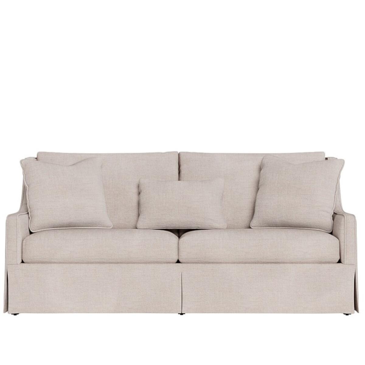 Hudson Skirted Sofa 80″ – Special Order Sofas Cream 2 Hudson Skirted Sofa 80″ – Special Order Sofas Cream 2