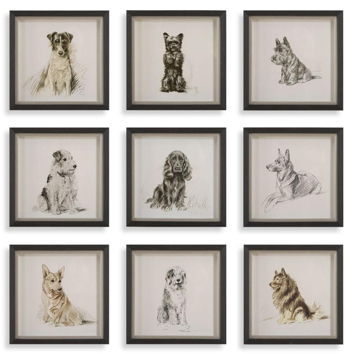 Loyal Companion Framed Prints, S/9 Art Art 2 Loyal Companion Framed Prints, S/9 Art Art 2
