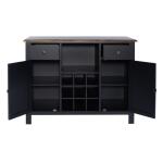 Carolina Crossing Server- Black Dining Storage Black 16