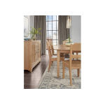 Crafted Cherry Dining by Ben & Erin Napier LADDERBACK SIDE CHAIR Chairs & Benches Bleached 11