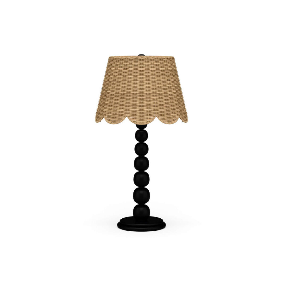 edddef4cdbbcf15ee9df8d816358537e Cholet Table Lamp W/ Scalloped Shade - Image 1