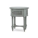 Montego Side Table W/ Rattan Door - Image 3