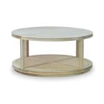 Cohan Coffee Table Small W/ Rattan - Image 3