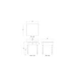 Madison 1 Drawer End Table - Image 9