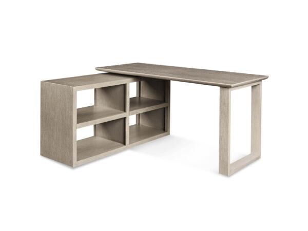 HomeWork Modular L-Shaped Desk Office Storage Bassett Furniture