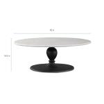 Coventry Oval Cocktail Table - Image 5
