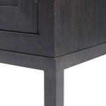 Aiken 2 Door Cabinet, Black Dining Storage Black 25