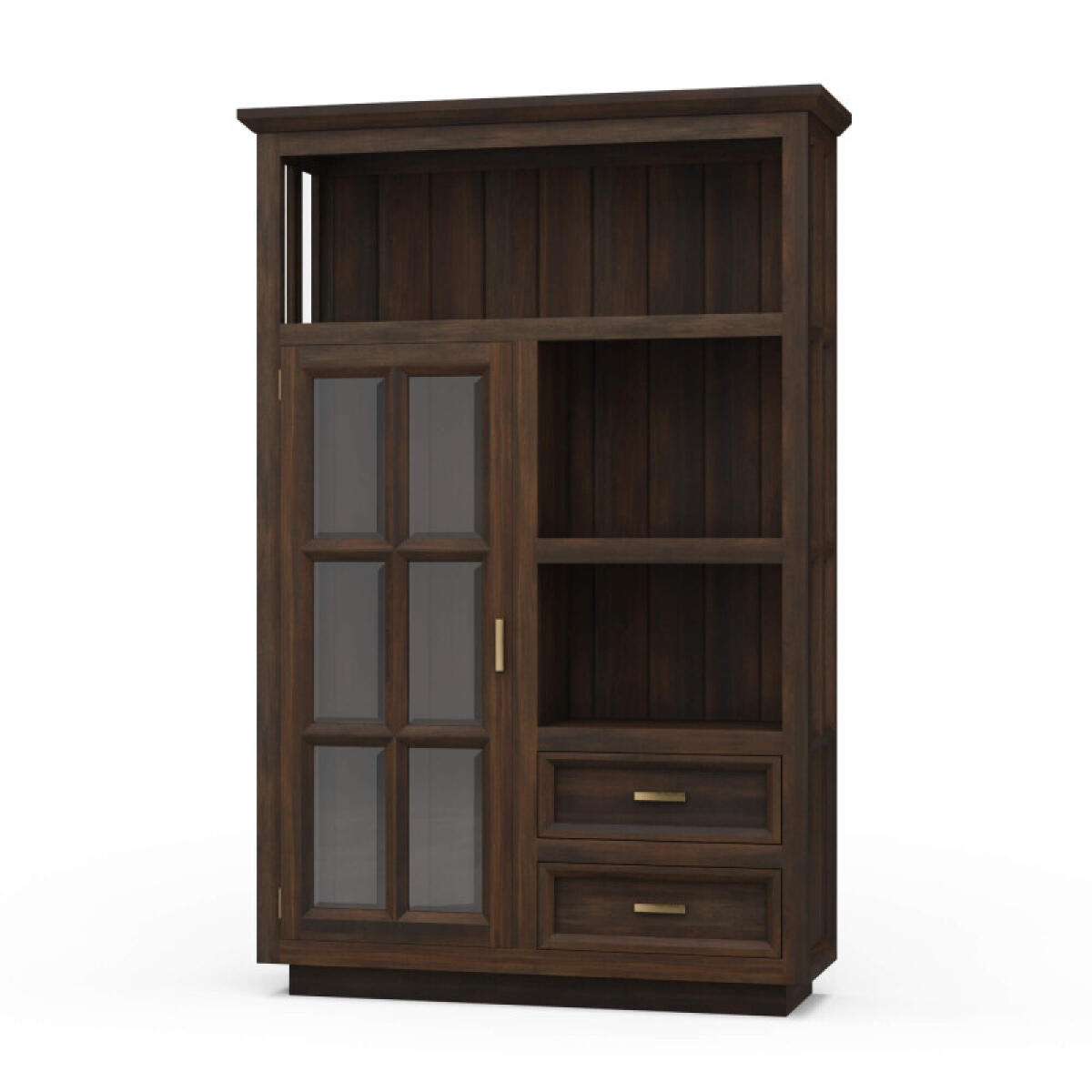 eef2f790d0cf1188ca8a0cb5acd89fd5 Dakota 1 Door Display Cabinet - Image 1