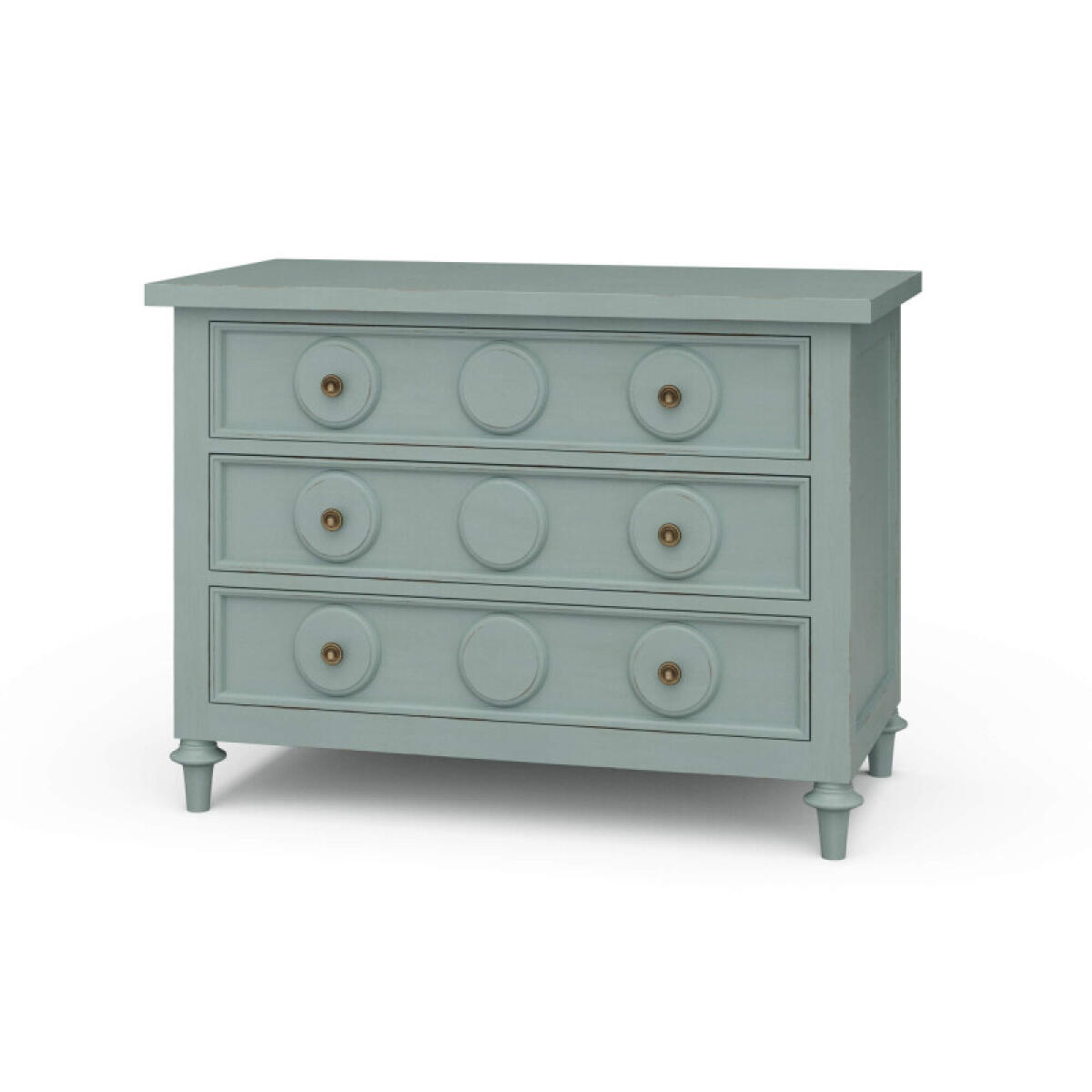 eef69fbde993a675b8119a365dc7656d Laguna 3 Drawer Bedside Table - Image 1