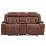 Caswell Loveseat w/ Console P2 & ZG - Image 5