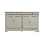 Morrow Bay Hall Buffet – White Dining Storage Brown 17