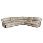 Parsons Leather Power Reclining Sectional - Image 4