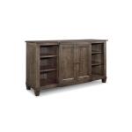 Hudson 88” Bookcase W/ 2 Sliding Doors Bookcases Bookcases 15