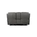 Wendell Leather Power Reclining Loveseat with Center Console Recliners Bassett Furniture 15