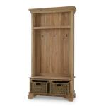 Homestead Hallstand W/ Rattan Baskets - Image 5