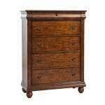 Rustic Traditions 5 Drawer Chest Chests Brown 15
