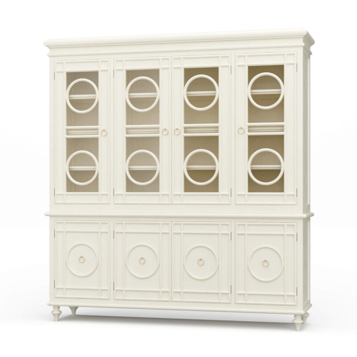 f03cf4b81d1f221ad6859ac6d87586f1 Savannah Display Cabinet W/ Glass Door - Image 1