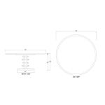 Milano Round Dining Table - Image 4