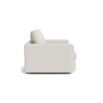 Allure Track Arm Oversized Swivel Chair Chairs Alabaster 10