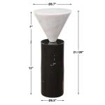 Top Hat Drink Table, White Chairside Tables Chairside Tables 13