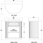 Kraton 1 Drawer Side Table - Image 7