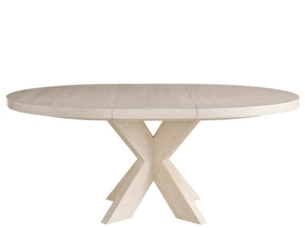 Dwell River Rock Round Dining Table Dining Tables Cream 13