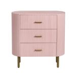 Astoria Three-Drawer Chest (Pink) - Image 3