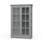 Aries Glass Door Bookcase