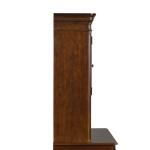 Brayton Manor Jr Executive Credenza Hutch Office Storage Brown 14