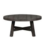 Modern Farmhouse Splay Leg Round Cocktail Table Cocktail & Coffee Tables Cocktail & Coffee Tables 12