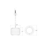 Oceana Rattan Pendant Small - Image 2