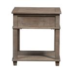 Parkland Falls Rectangular End Table End tables Brown 17