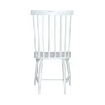 Spindle Back Side Chair - White (RTA) - Image 5