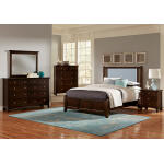 Bonanza UPHOLSTERED BED - BLUE - Image 4
