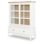 Display Cabinet Dining Storage Amber And Cotton 10